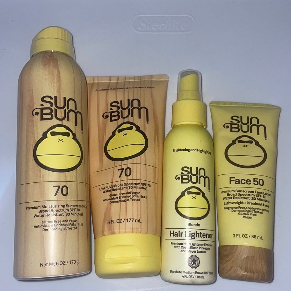 Sunbum Sunscreen & Hair Lightening Bundle